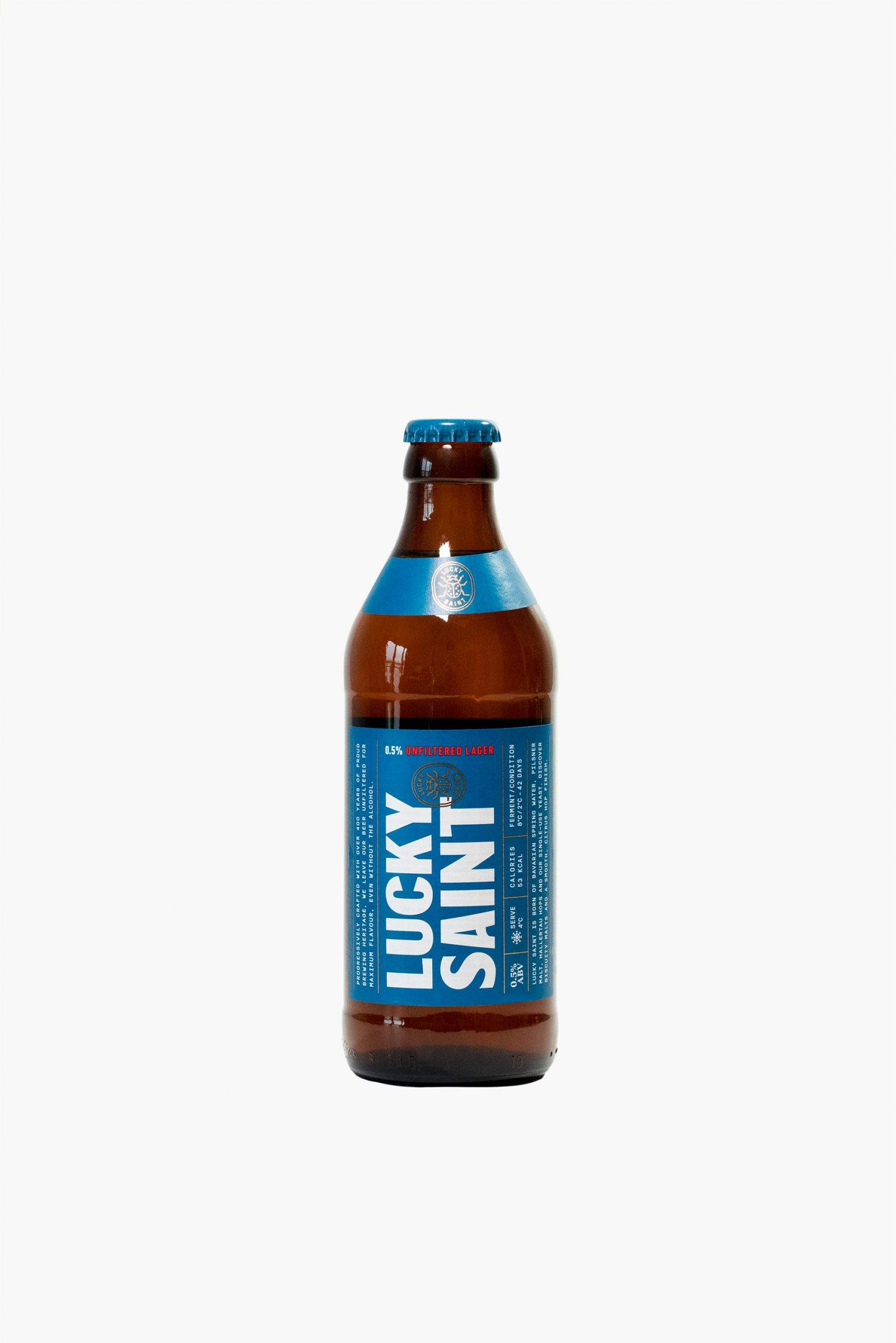 Alcohol Free Beer - Lucky Saint - Unfiltered Lager