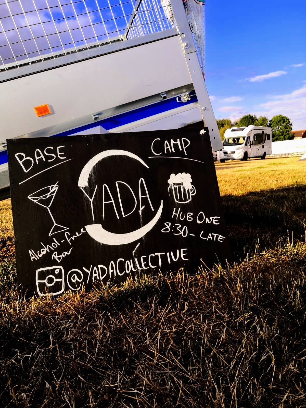 Base Camp - YADA Bar Serving Alcohol Free Drinks at Festivals